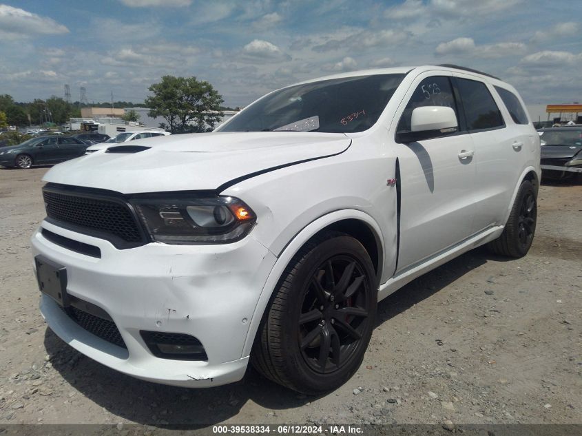 2018 Dodge Durango Srt Awd VIN: 1C4SDJGJ7JC172706 Lot: 37182089