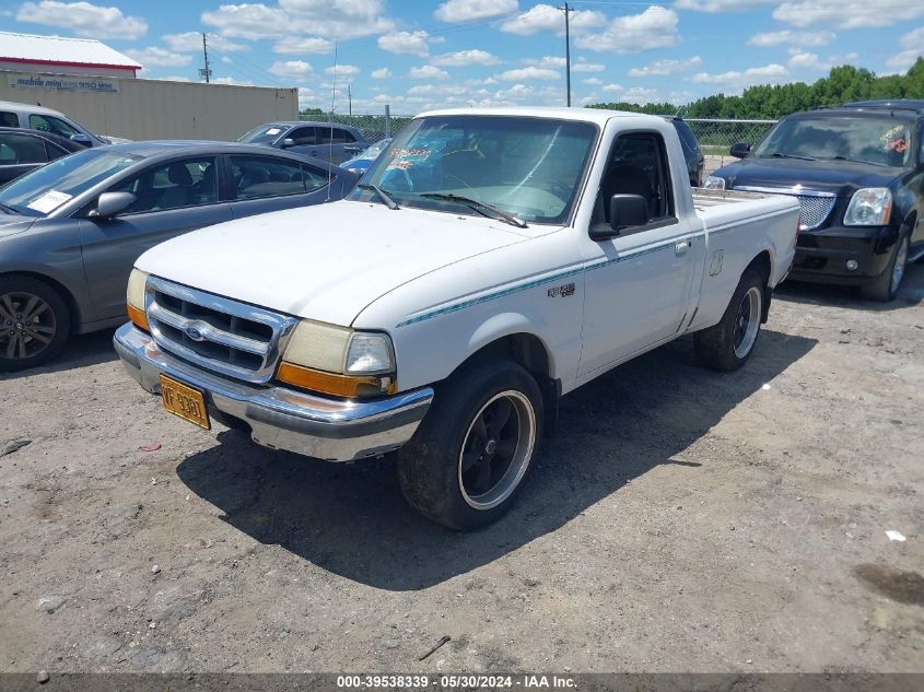 1998 Ford Ranger Splash/Xl/Xlt VIN: 1FTYR10C4WTA45121 Lot: 39538339