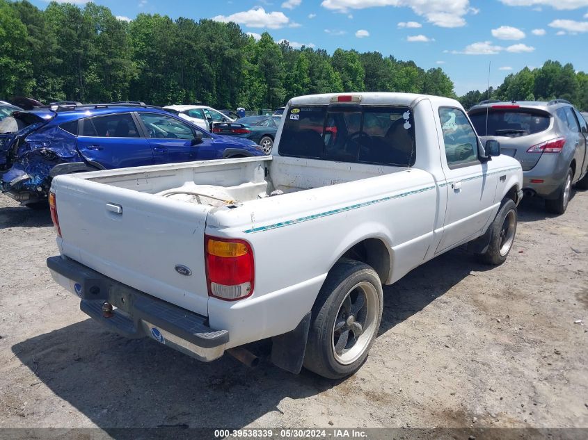 1998 Ford Ranger Splash/Xl/Xlt VIN: 1FTYR10C4WTA45121 Lot: 39538339