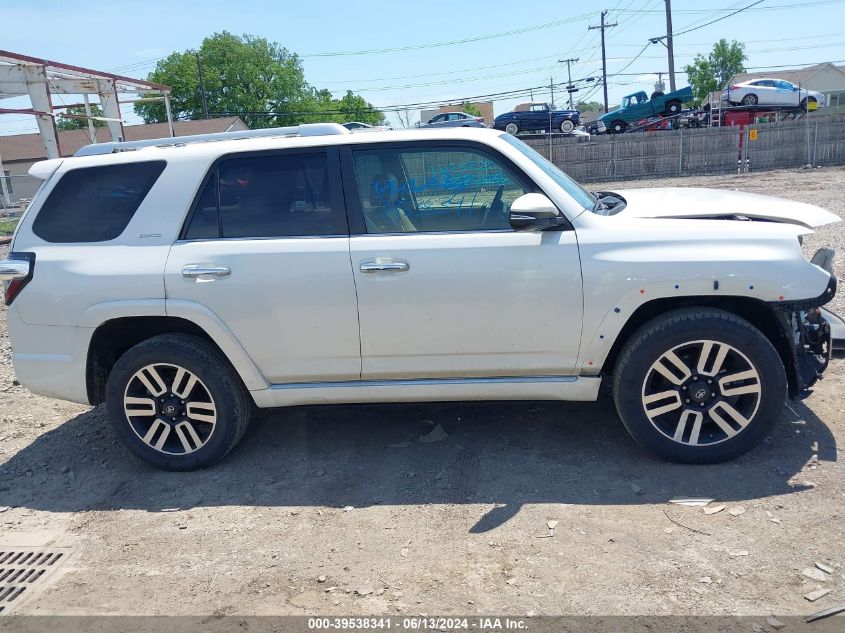 2016 Toyota 4Runner Limited VIN: JTEBU5JR2G5281038 Lot: 39538341