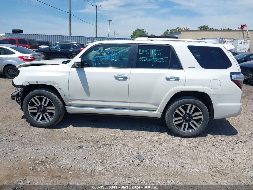 2016 Toyota 4Runner Limited VIN: JTEBU5JR2G5281038 Lot: 39538341