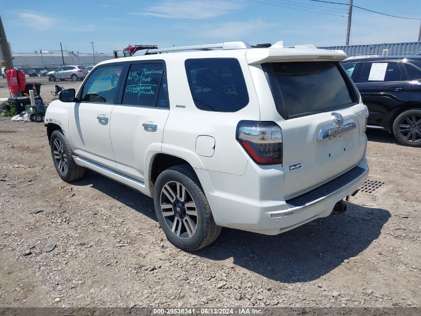 2016 Toyota 4Runner Limited VIN: JTEBU5JR2G5281038 Lot: 39538341