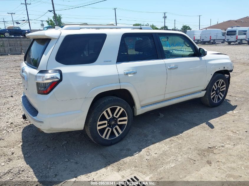 2016 Toyota 4Runner Limited VIN: JTEBU5JR2G5281038 Lot: 39538341