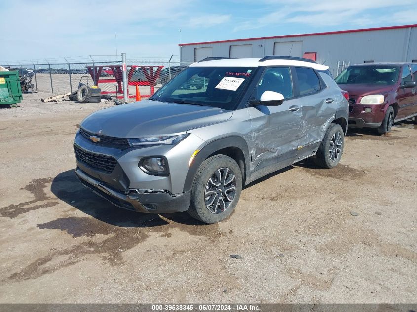 2023 Chevrolet Trailblazer Awd Activ VIN: KL79MSSL0PB037527 Lot: 39538345