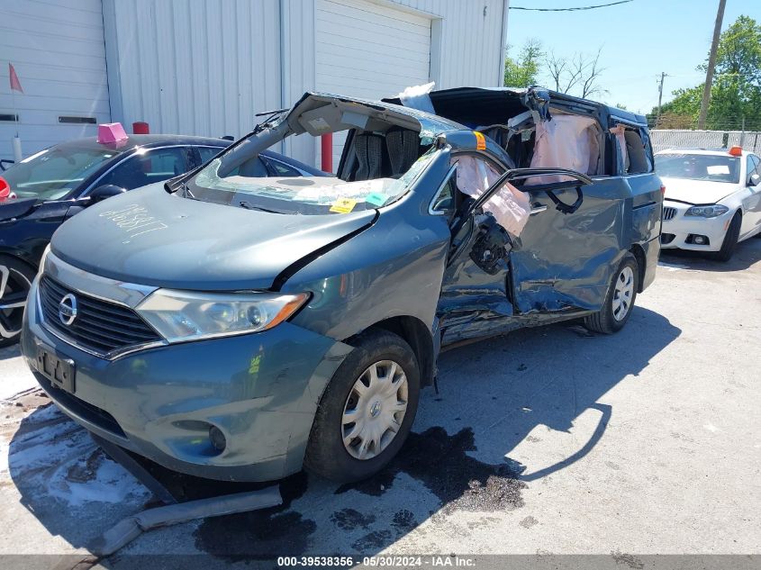 2011 Nissan Quest S/Sv/Sl/Le VIN: JN8AE2KP3B9004039 Lot: 39538356