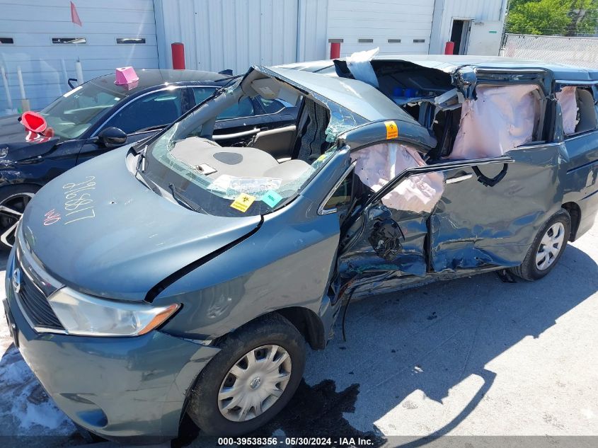 2011 Nissan Quest S/Sv/Sl/Le VIN: JN8AE2KP3B9004039 Lot: 39538356