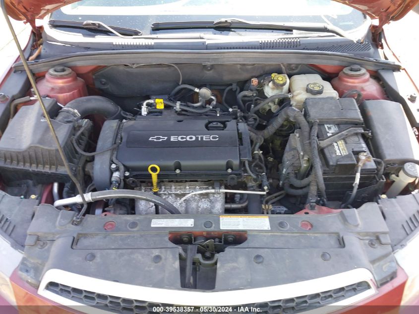 2012 Chevrolet Cruze Ls VIN: 1G1PC5SH1C7292977 Lot: 39538357