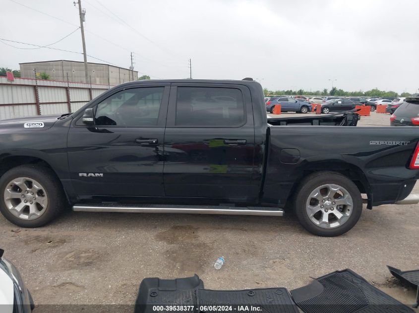 2022 Ram 1500 Lone Star 4X2 5'7 Box VIN: 1C6RREFGXNN452439 Lot: 39538377