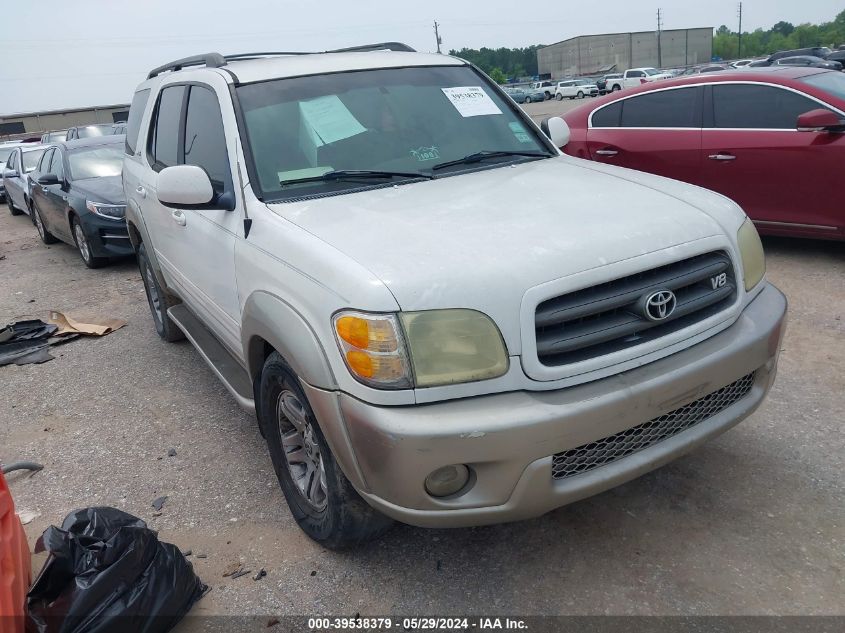 2004 Toyota Sequoia Sr5 V8 VIN: 5TDZT34A24S220875 Lot: 39538379