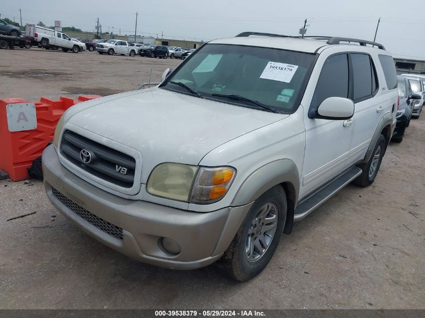 2004 Toyota Sequoia Sr5 V8 VIN: 5TDZT34A24S220875 Lot: 39538379