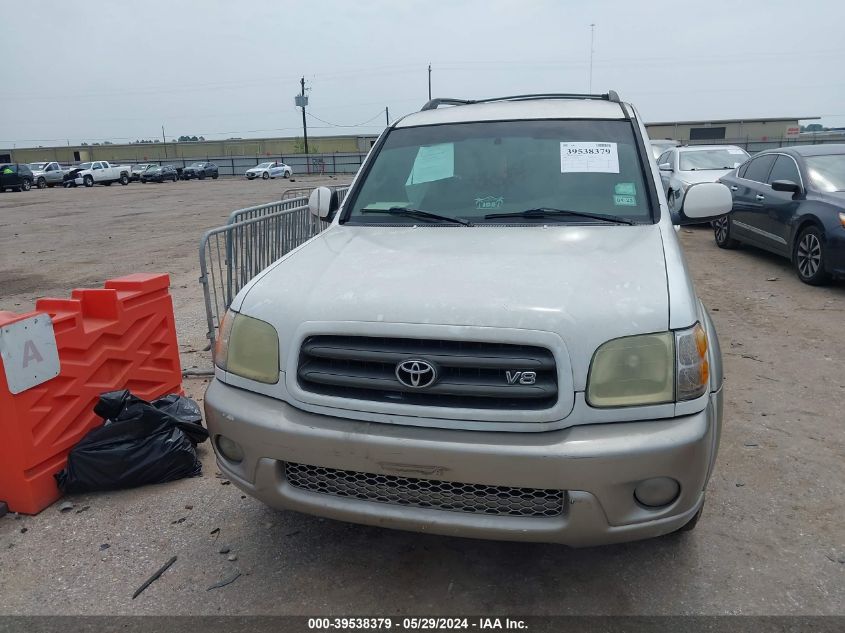 2004 Toyota Sequoia Sr5 V8 VIN: 5TDZT34A24S220875 Lot: 39538379