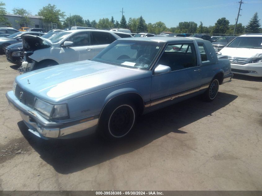 1987 Buick Electra Park Avenue VIN: 1G4CW1135H1478121 Lot: 39538385