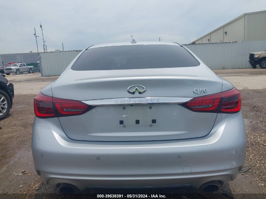 2018 Infiniti Q50 3.0T Luxe VIN: JN1EV7AP4JM354449 Lot: 39538391