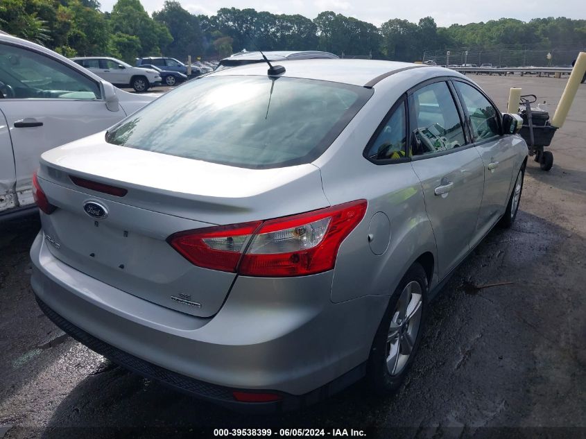 2014 Ford Focus Se VIN: 1FADP3F20EL371498 Lot: 39538399