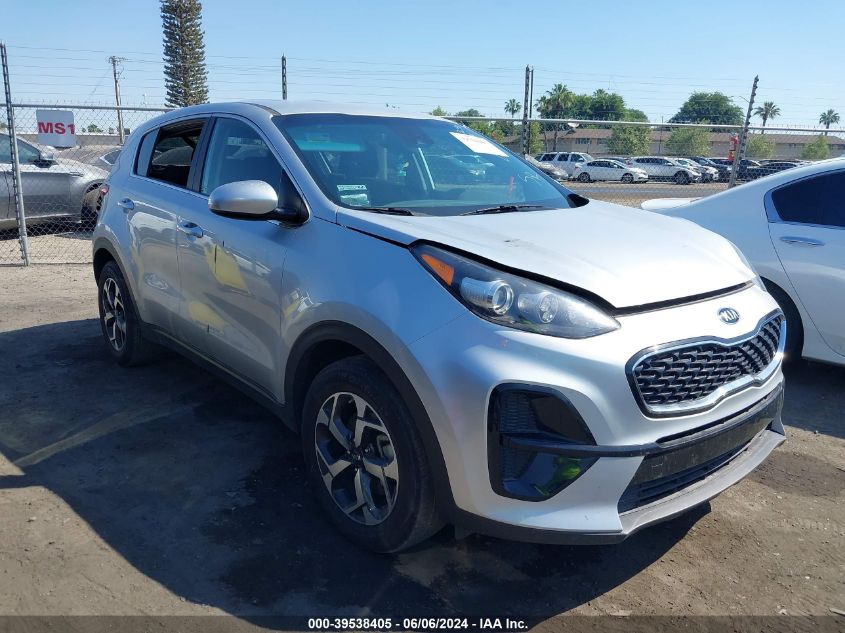 2021 Kia Sportage Lx VIN: KNDPM3AC3M7913698 Lot: 39538405