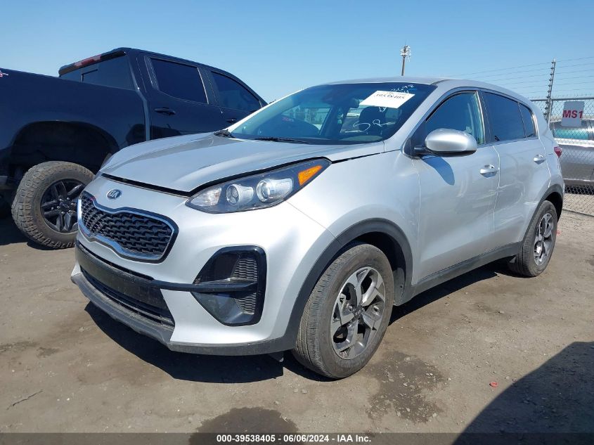 2021 Kia Sportage Lx VIN: KNDPM3AC3M7913698 Lot: 39538405