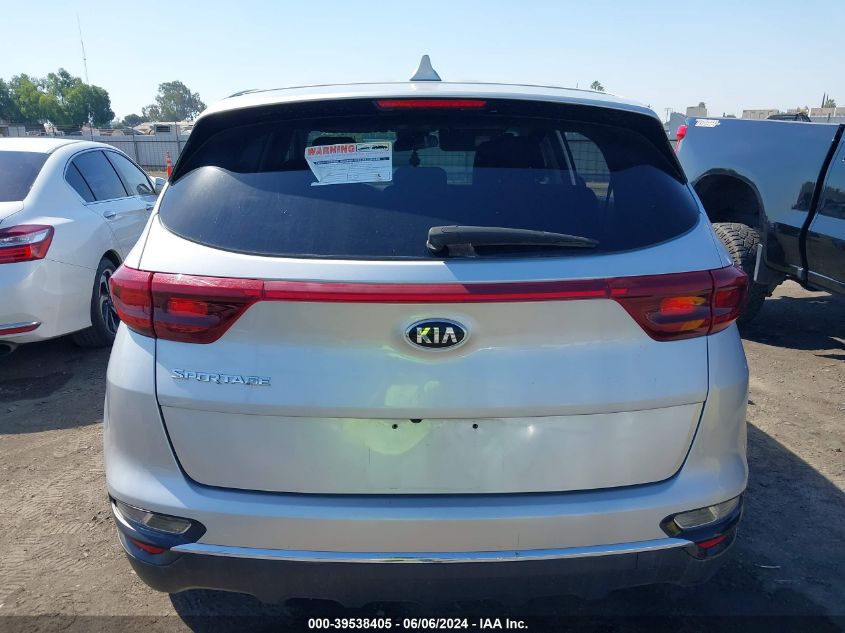 2021 Kia Sportage Lx VIN: KNDPM3AC3M7913698 Lot: 39538405