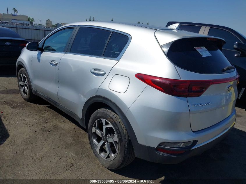 2021 Kia Sportage Lx VIN: KNDPM3AC3M7913698 Lot: 39538405