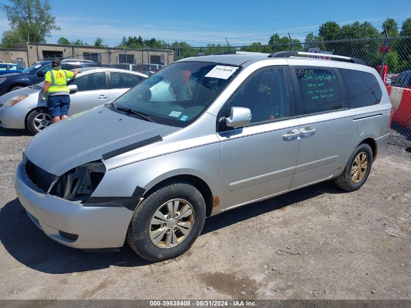 2012 Kia Sedona Lx VIN: KNDMG4C76C6445244 Lot: 39538408