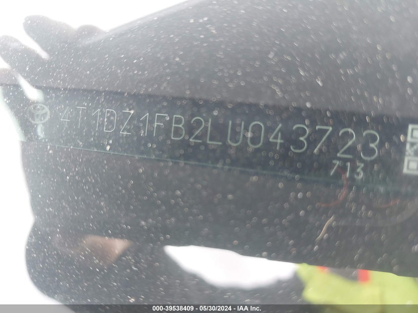 2020 TOYOTA AVALON LIMITED - 4T1DZ1FB2LU043723