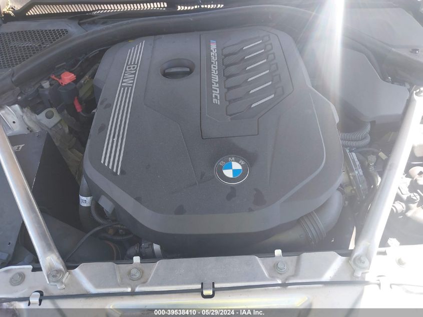 2021 BMW M440I xDrive VIN: WBA13AR00MCF59007 Lot: 39538410
