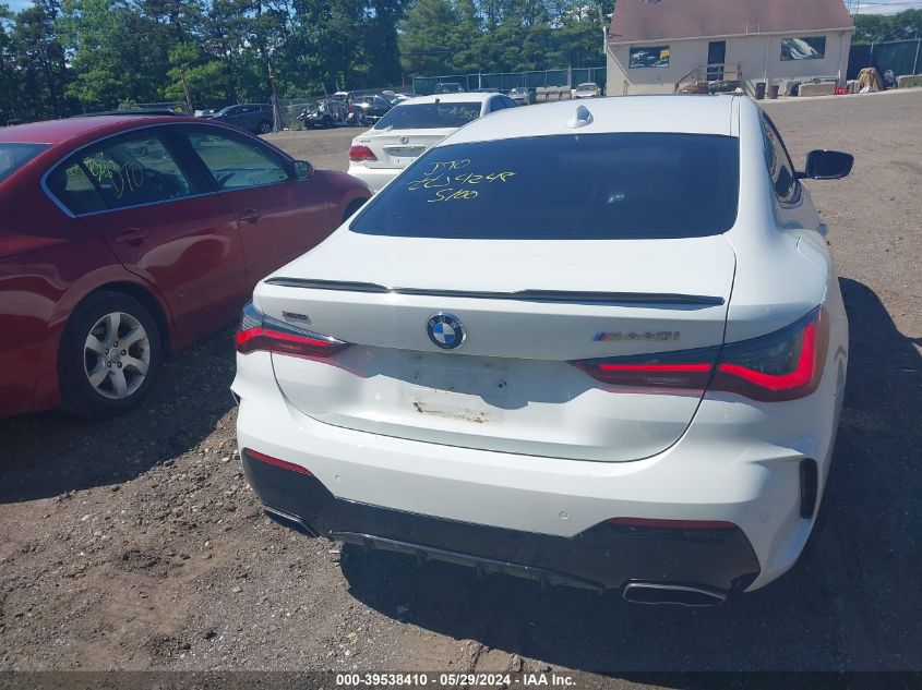 2021 BMW M440I xDrive VIN: WBA13AR00MCF59007 Lot: 39538410