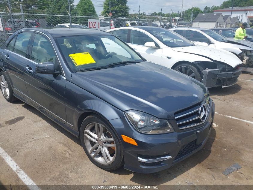 2014 Mercedes-Benz C 300 VIN: WDDGF8AB4EA914738 Lot: 39538419