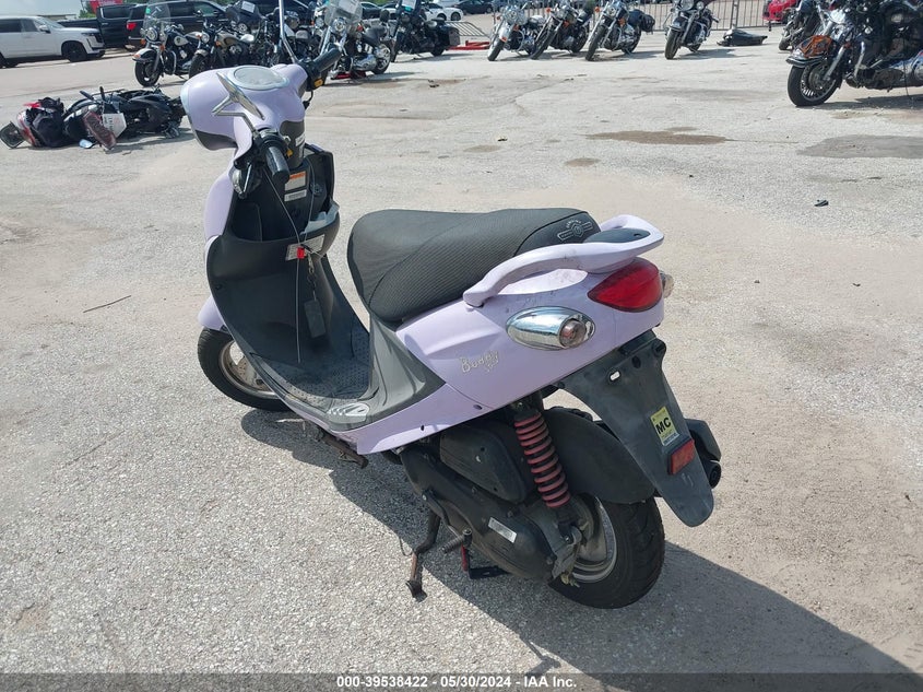 VIN RFVPAP5AXH1120616 2017 GENUINE SCOOTER CO. BUDDY 50