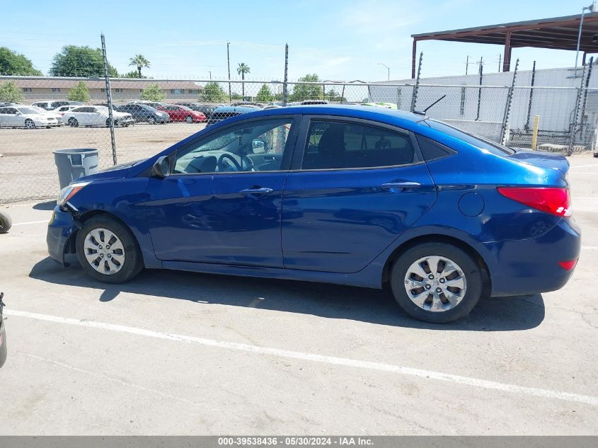 2016 Hyundai Accent Se VIN: KMHCT4AE4GU999064 Lot: 39538436