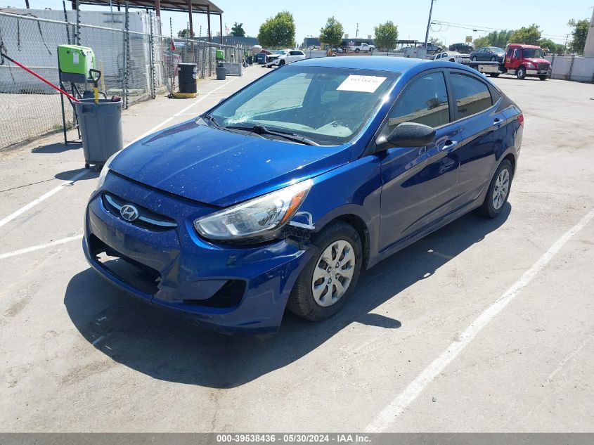 2016 Hyundai Accent Se VIN: KMHCT4AE4GU999064 Lot: 39538436