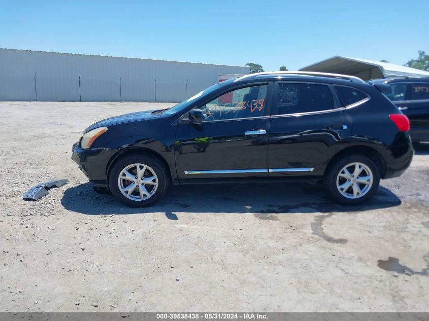 2011 Nissan Rogue Sv VIN: JN8AS5MV7BW665676 Lot: 39538438