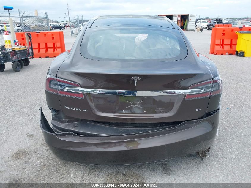 5YJSA1H13EFP53121 2014 Tesla Model S P85