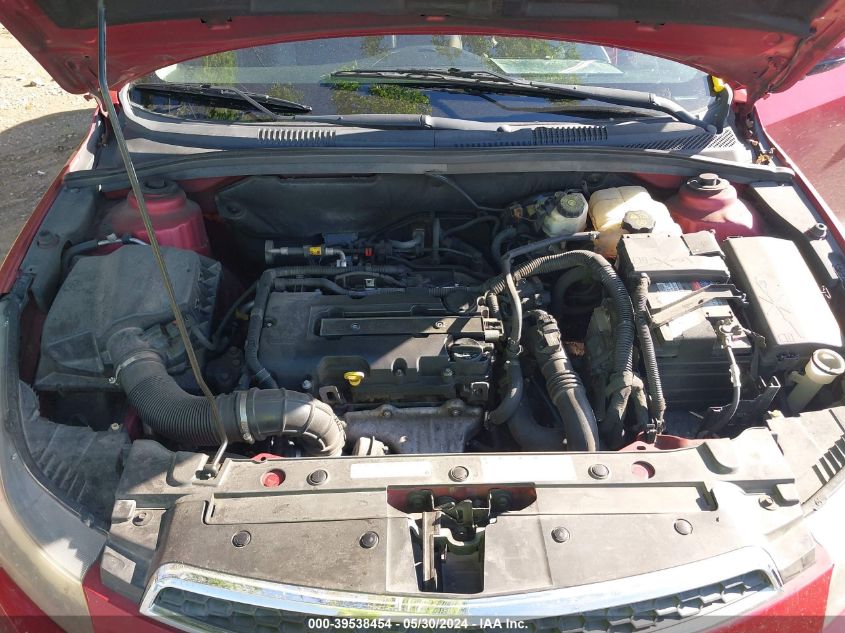 2012 Chevrolet Cruze 2Lt VIN: 1G1PG5SC6C7274595 Lot: 39538454