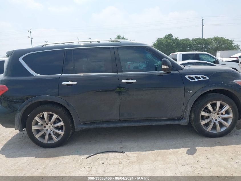 2014 Infiniti Qx80 VIN: JN8AZ2NE7E9063968 Lot: 39538456