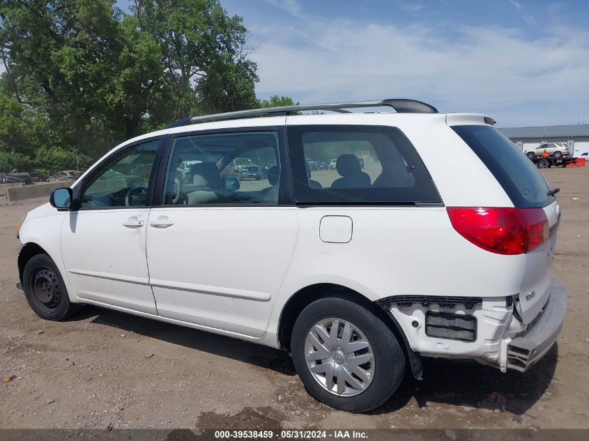 2006 Toyota Sienna Ce VIN: 5TDZA23C86S577404 Lot: 39538459