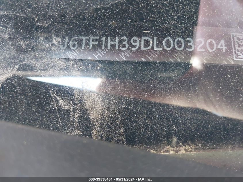 2013 Honda Crosstour Ex V6 VIN: 5J6TF1H39DL003204 Lot: 39538461