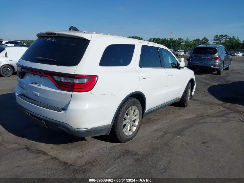 2014 Dodge Durango Sxt VIN: 1C4RDHAG9EC349041 Lot: 39538462