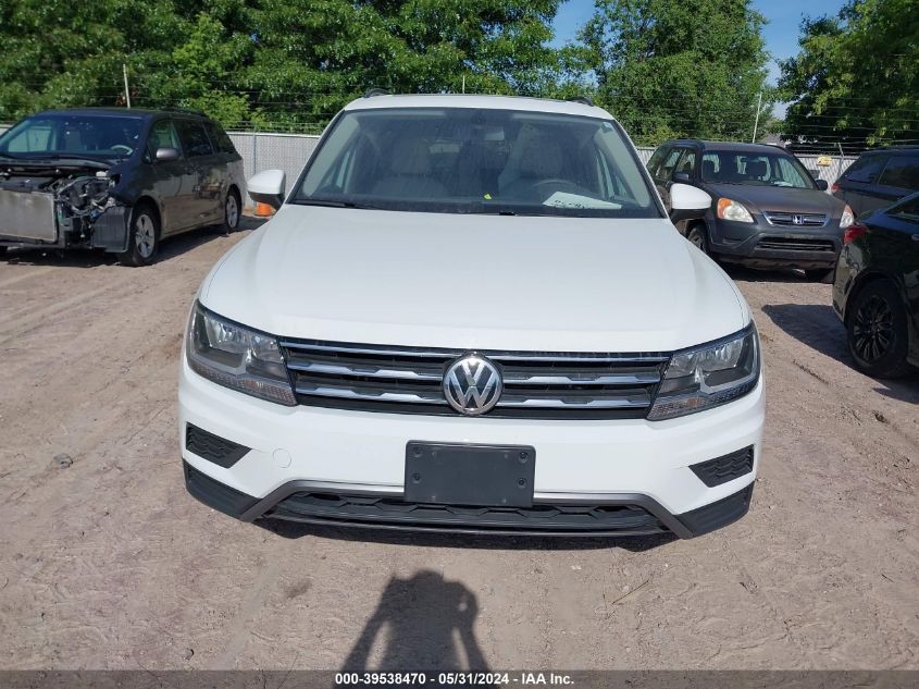 2020 Volkswagen Tiguan Se/Sel VIN: 3VV2B7AX7LM174982 Lot: 39538470