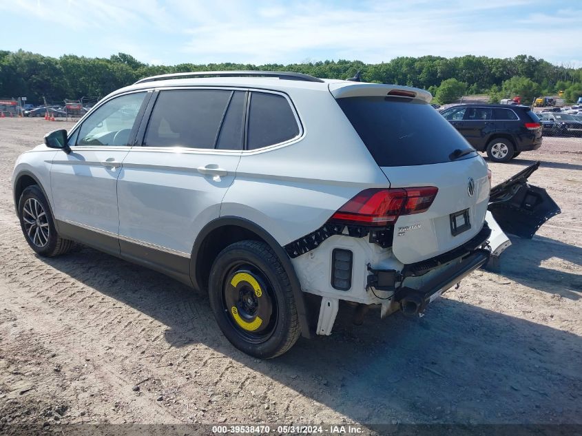 2020 Volkswagen Tiguan Se/Sel VIN: 3VV2B7AX7LM174982 Lot: 39538470