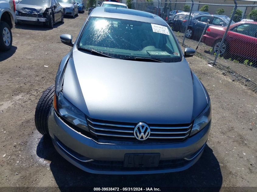 2014 Volkswagen Passat 1.8T Se VIN: 1VWBT7A37EC117790 Lot: 39538472