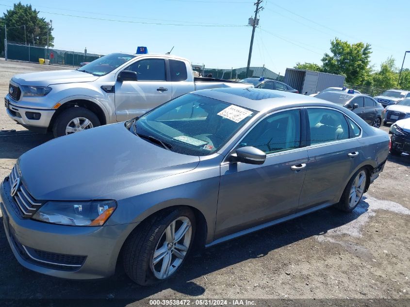 2014 Volkswagen Passat 1.8T Se VIN: 1VWBT7A37EC117790 Lot: 39538472