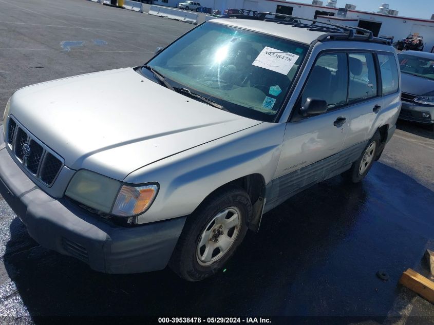 2001 Subaru Forester L VIN: JF1SF63531H759347 Lot: 39538478