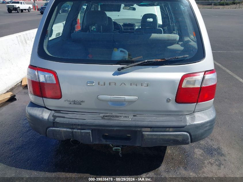 2001 Subaru Forester L VIN: JF1SF63531H759347 Lot: 39538478