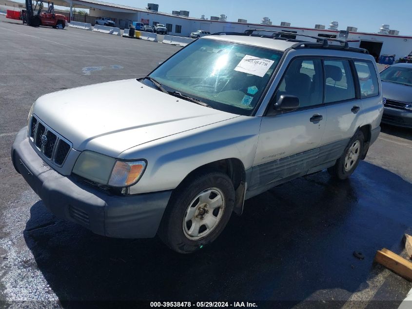 2001 Subaru Forester L VIN: JF1SF63531H759347 Lot: 39538478