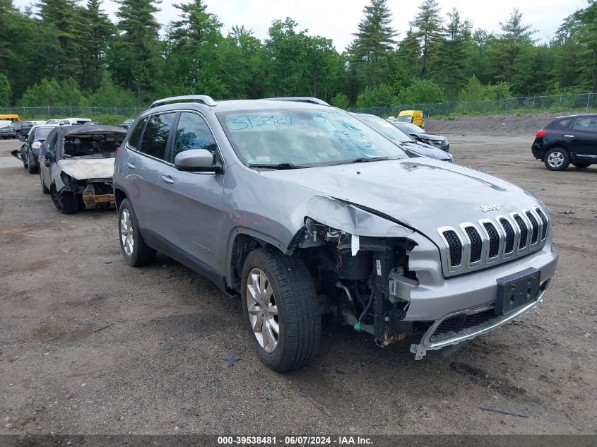 2016 Jeep Cherokee Limited VIN: 1C4PJMDB9GW339734 Lot: 39538481