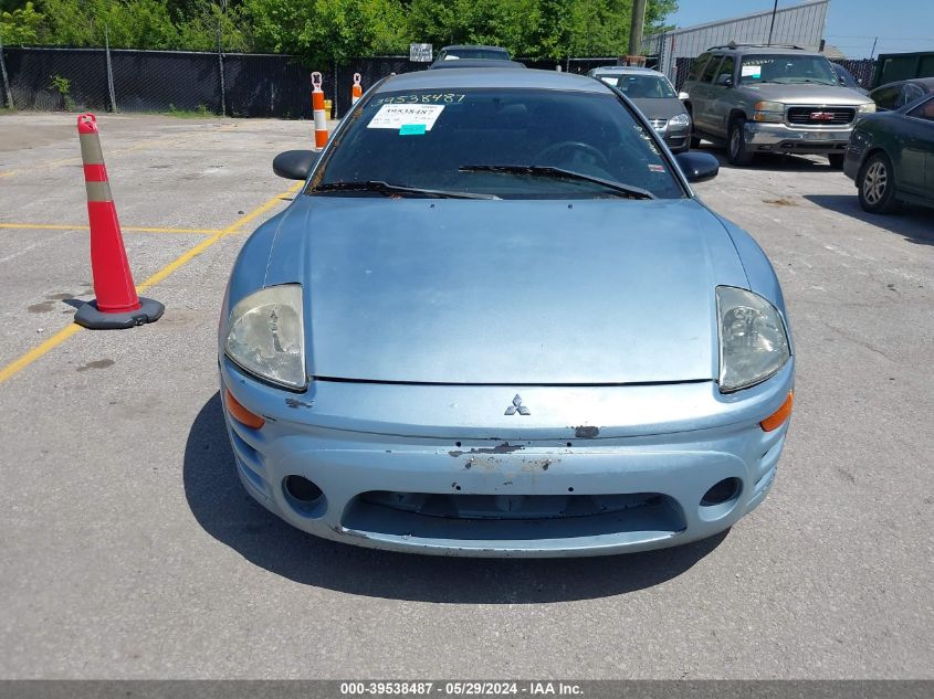 2003 Mitsubishi Eclipse Rs VIN: 4A3AC34G83E172155 Lot: 39538487