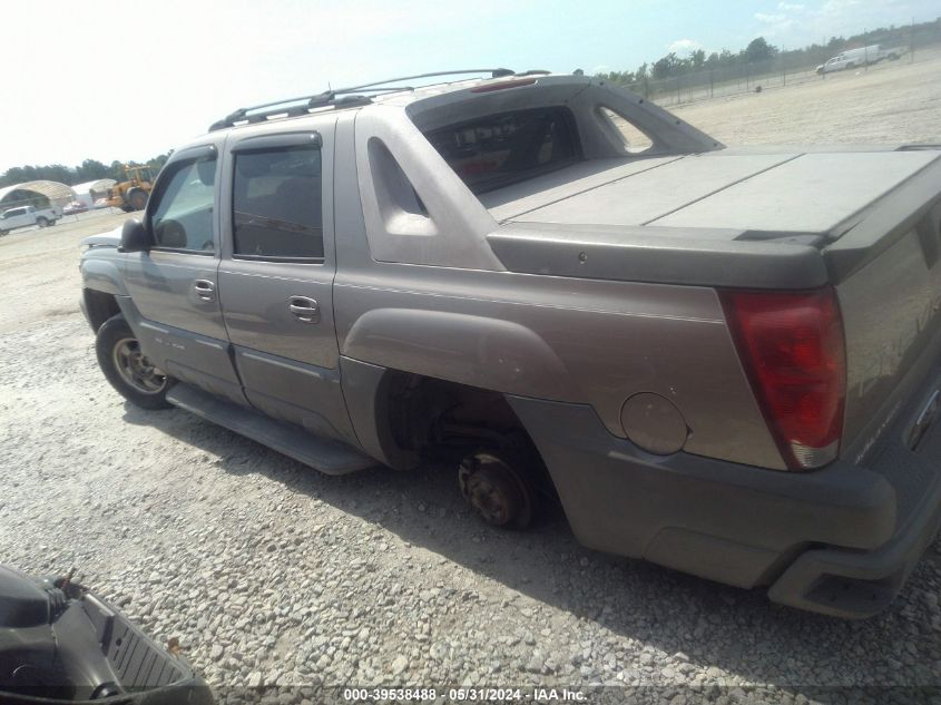 2002 Chevrolet Avalanche 1500 VIN: 3GNEC13T52G208244 Lot: 39538488