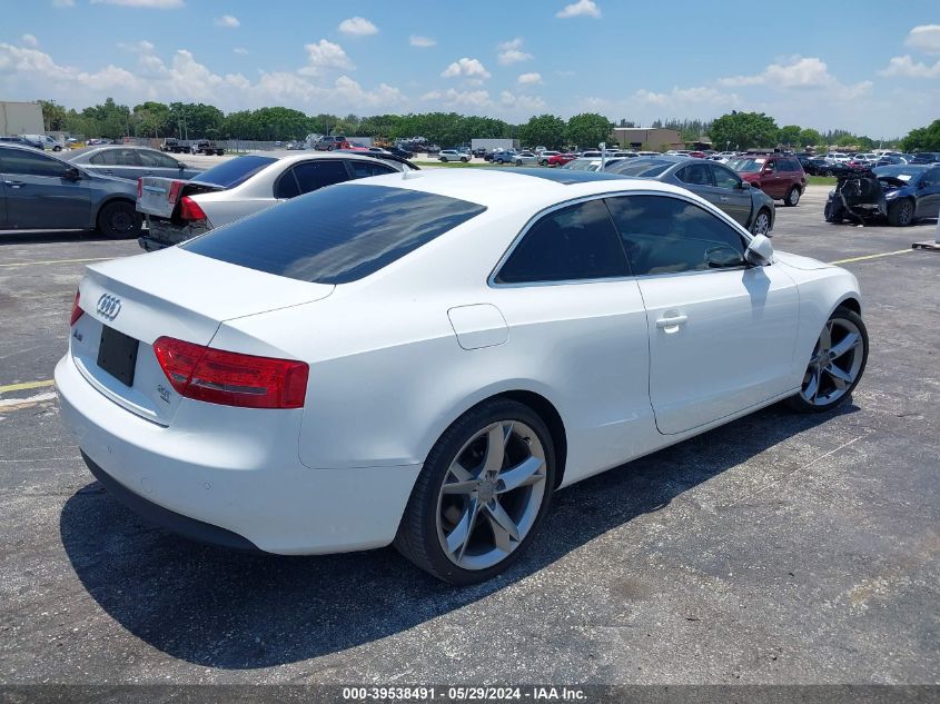 2011 Audi A5 2.0T Premium VIN: WAULFAFR6BA028922 Lot: 39538491