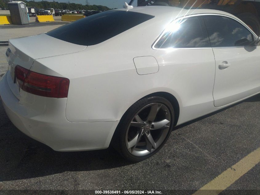 2011 Audi A5 2.0T Premium VIN: WAULFAFR6BA028922 Lot: 39538491