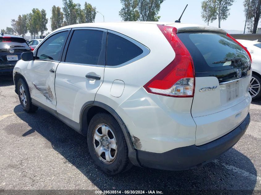 2014 Honda Cr-V Lx VIN: 5J6RM3H37EL038336 Lot: 39538514